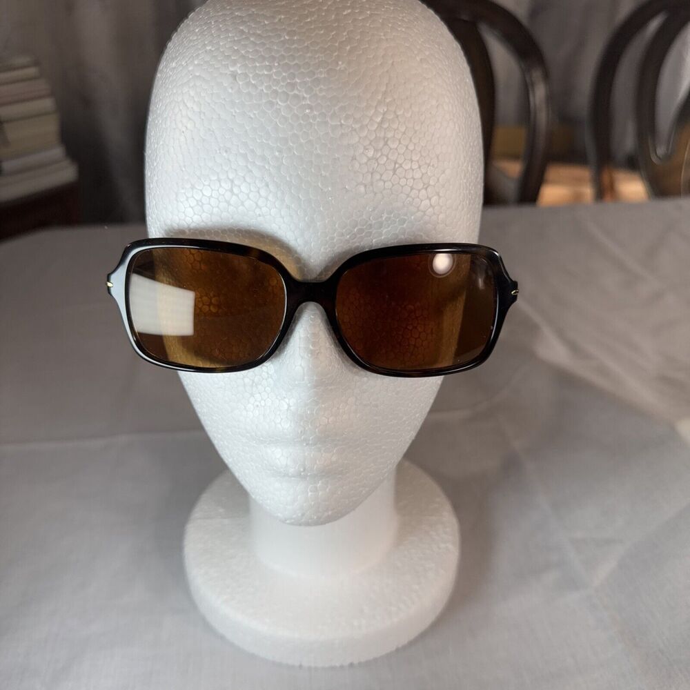 Classic Rectangular Women’s Sunglasses - Brown Lenses